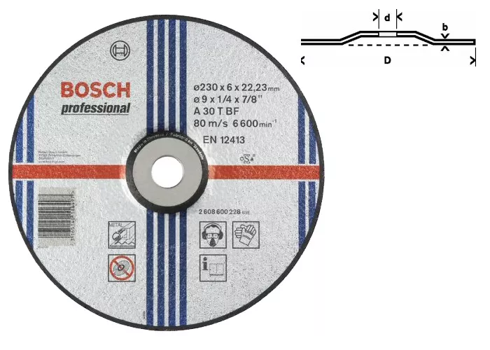 Meule à ébarber BOSCH A 30 T BF